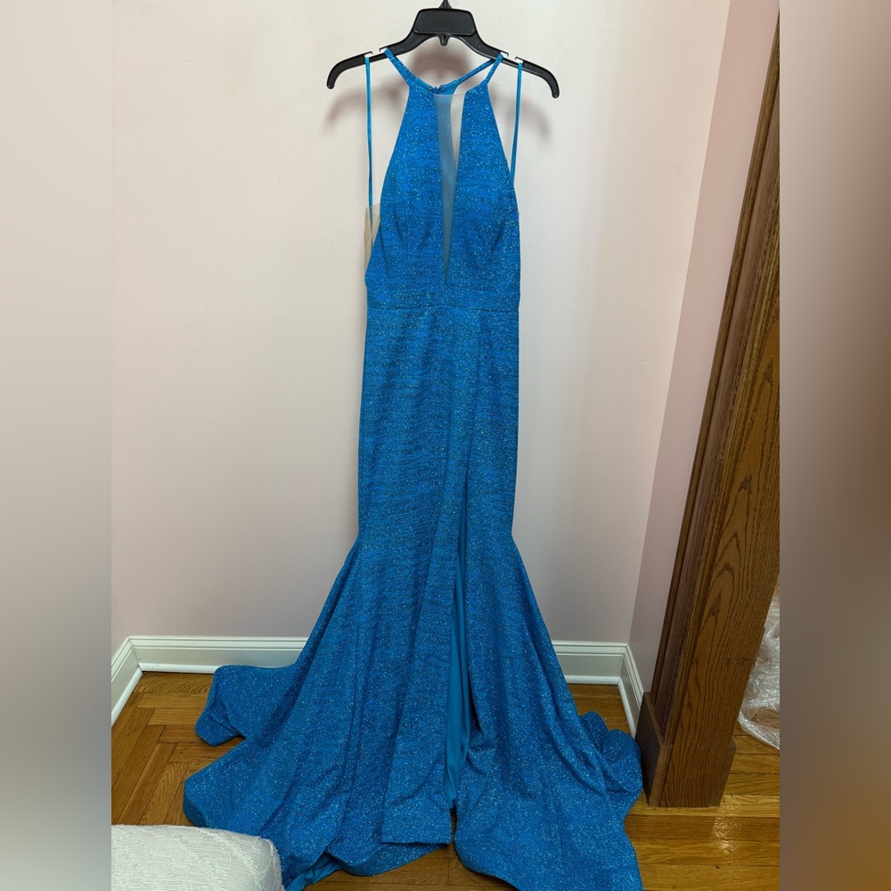 Jovani Halter Prom Gown